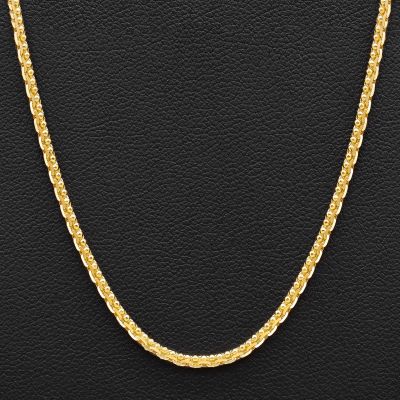 22K Gold Ball Link Chain – 20 Inch