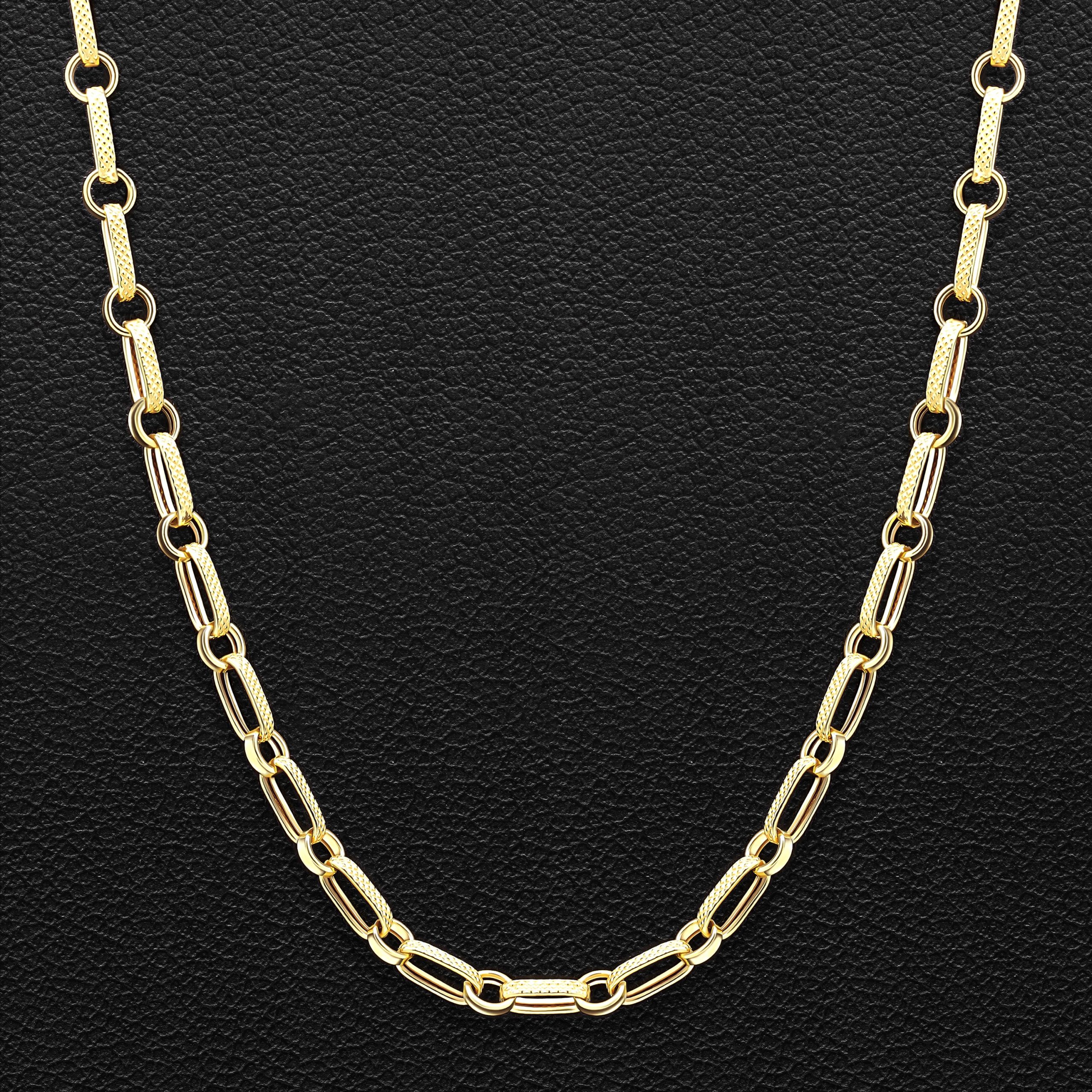 22K gold chain necklace