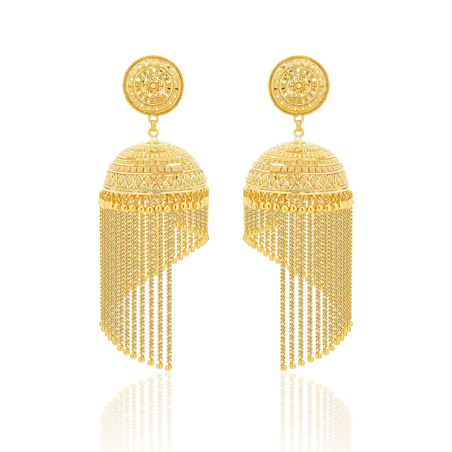 22K Indian Gold Jewelry Queen of Hearts Jewelry