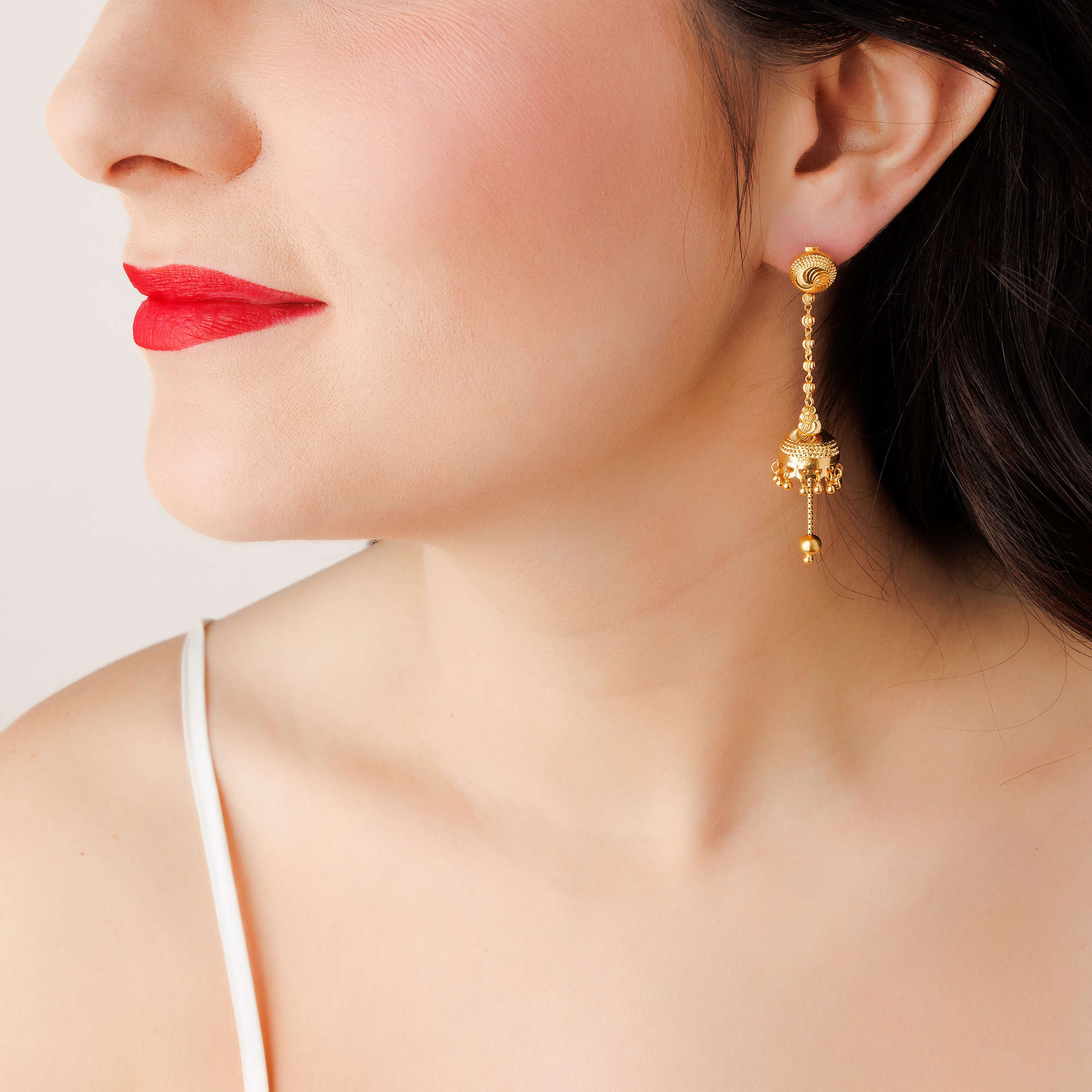 Elevate Your Look with Attractive Gold Earrings | Gold earrings for kids,  Gold bridal jewellery sets, Gold jewelry earrings