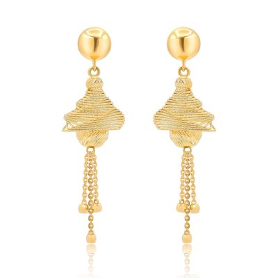 22K Gold Jhumka Earrings (9.65G)