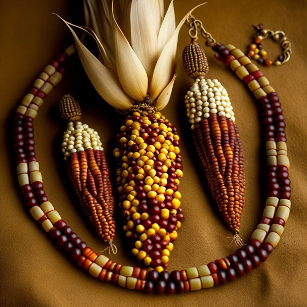 How to make Indian corn necklaces corn necklaces