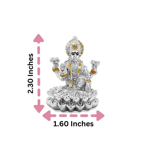 999 Pure Silver Laxmi Idol