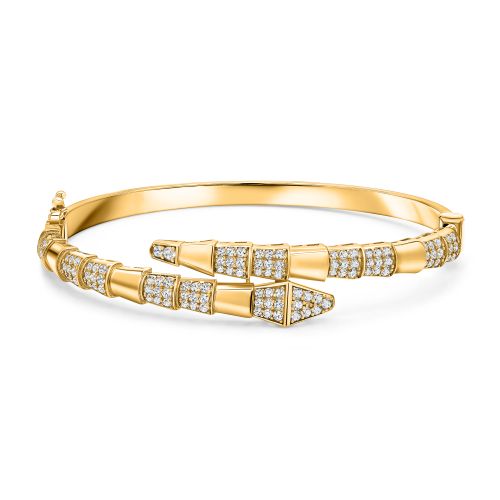 22K Gold Serpentine Bracelet (16.40G)