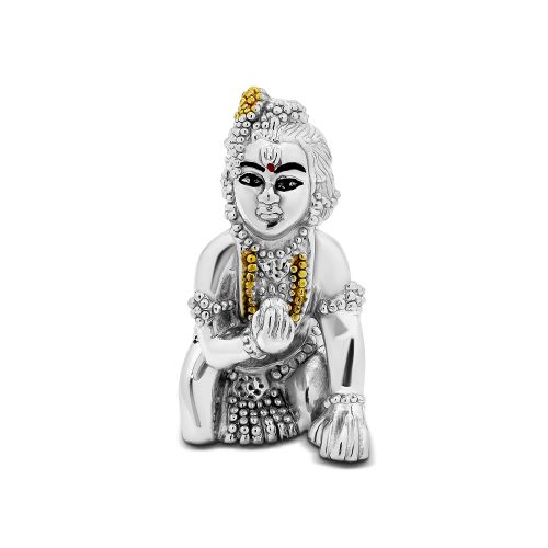 999 Pure Silver Laddu Gopal Idol