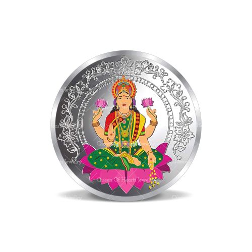 999 Lakshmi Silver Coin – 10 Grams
