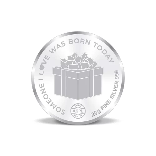 999 Birthday Pure Silver Coin – 20 Grams