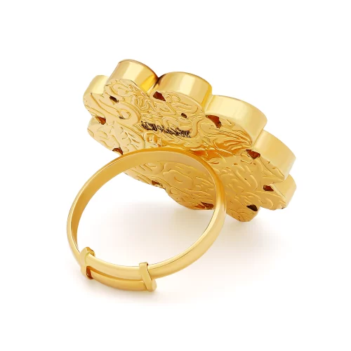 22K Gold Kundan Ring (11.50G)