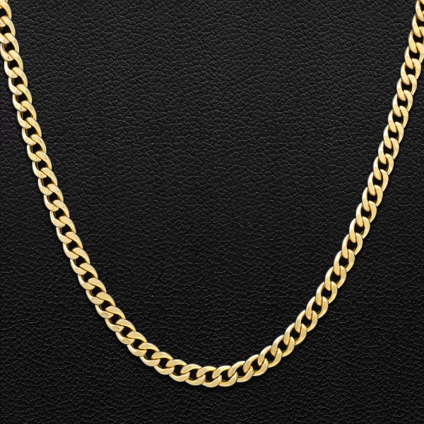 22K Gold Curb Link Chain
