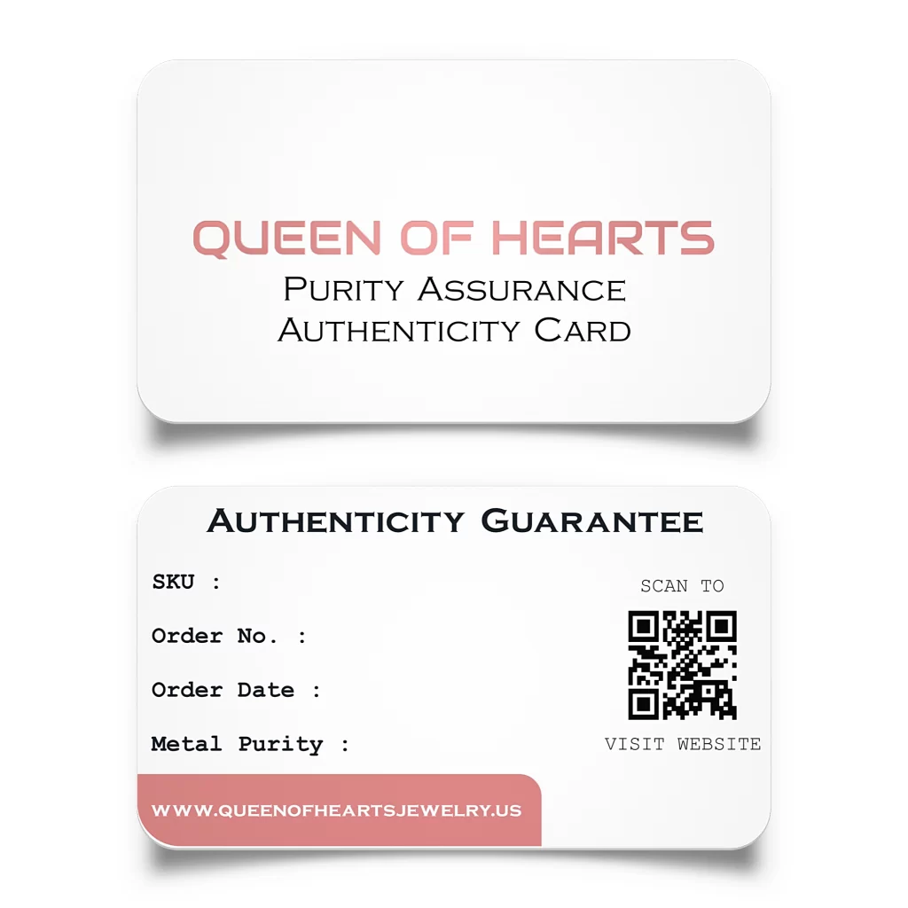 Authenticity Card Stacked