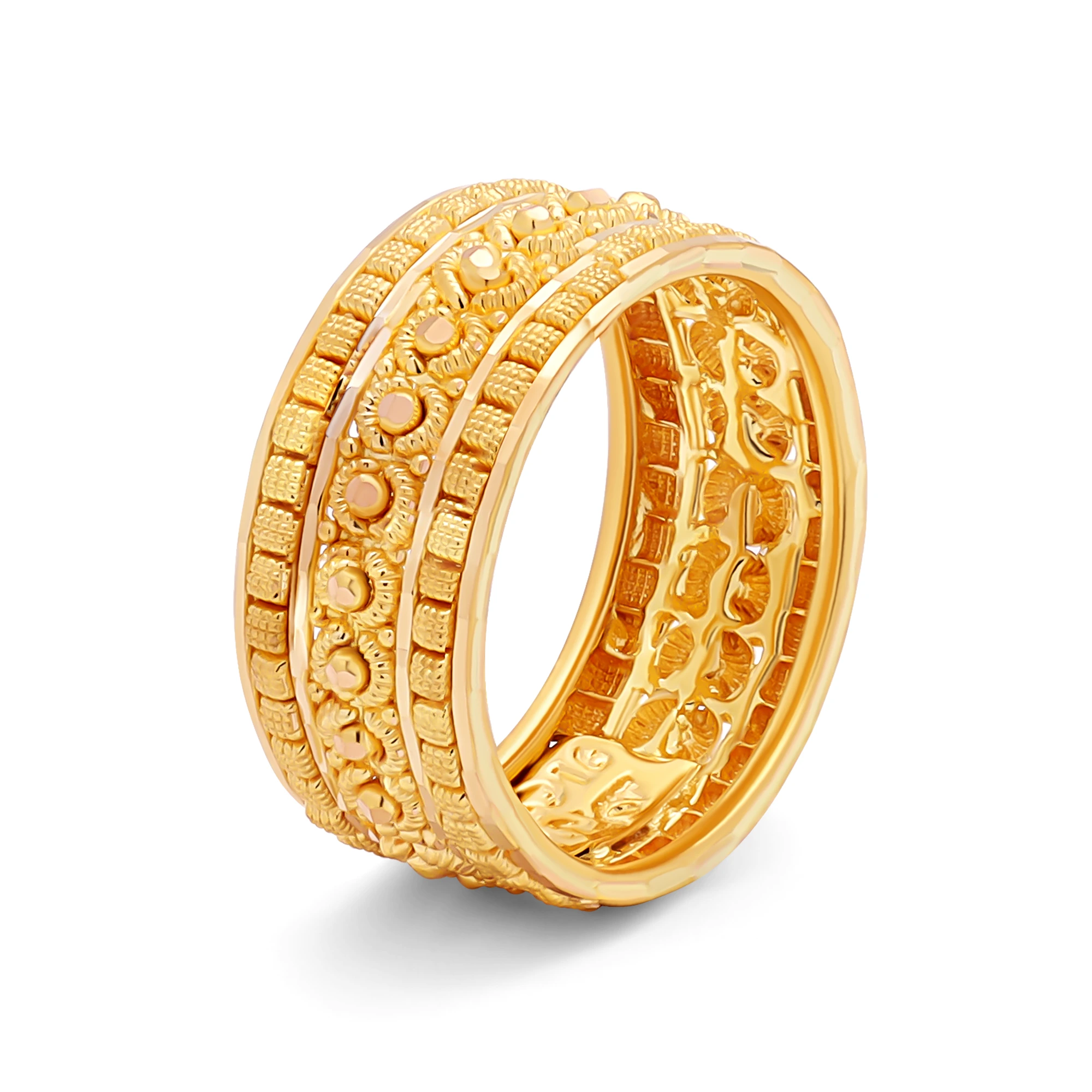 marquise indian full gold ring jewelry for woman 3D model 3D printable |  CGTrader