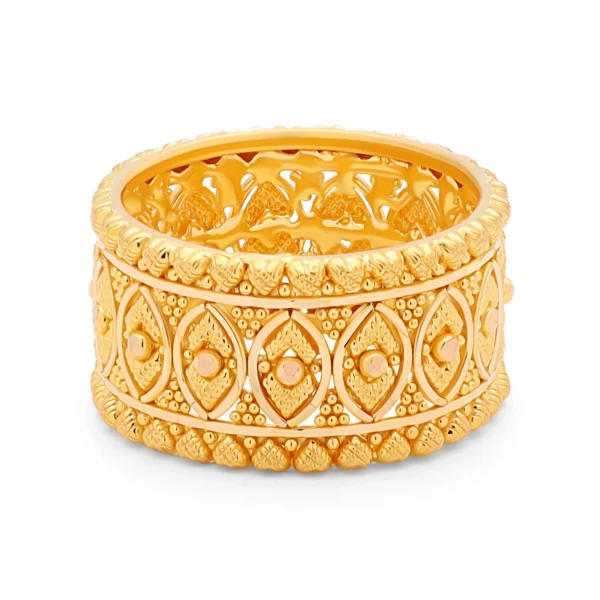 22K Gold Embroidered Band